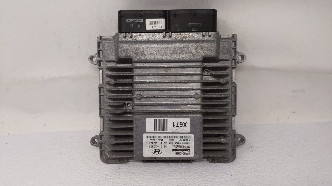 2011-2014 Hyundai Sonata PCM Engine Control Computer ECU ECM PCU OEM P/N:39101-2G661 39111-2G661 Fits Fits 2011 2012 2013 20