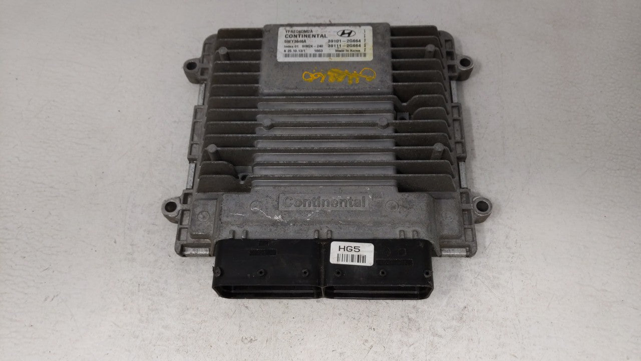 2011-2014 Hyundai Sonata PCM Engine Control Computer ECU ECM PCU OEM P/N:39101-2G661 39111-2G661 Fits Fits 2011 2012 2013 20