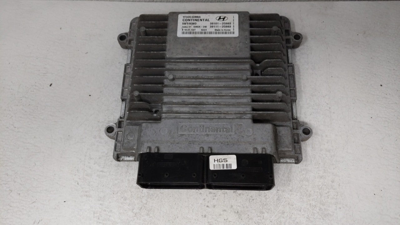 2011-2014 Hyundai Sonata PCM Engine Control Computer ECU ECM PCU OEM P/N:39101-2G661 39111-2G661 Fits Fits 2011 2012 2013 20