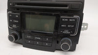 2011 Hyundai Sonata Radio AM FM Cd Player Receiver Replacement P/N:96180-3Q000 96180-3Q000XX1 Fits OEM Used Auto Parts - Oem