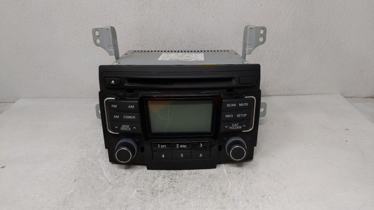 2011 Hyundai Sonata Radio AM FM Cd Player Receiver Replacement P/N:96180-3Q000 961803Q000, 961803Q001, 96180-3Q001 OEM Used 