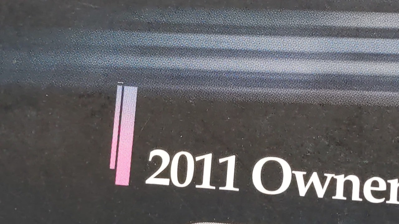 2011 Hyundai Sonata Owners Manual Book Guide OEM Used Auto Parts - Oemusedautoparts1.com