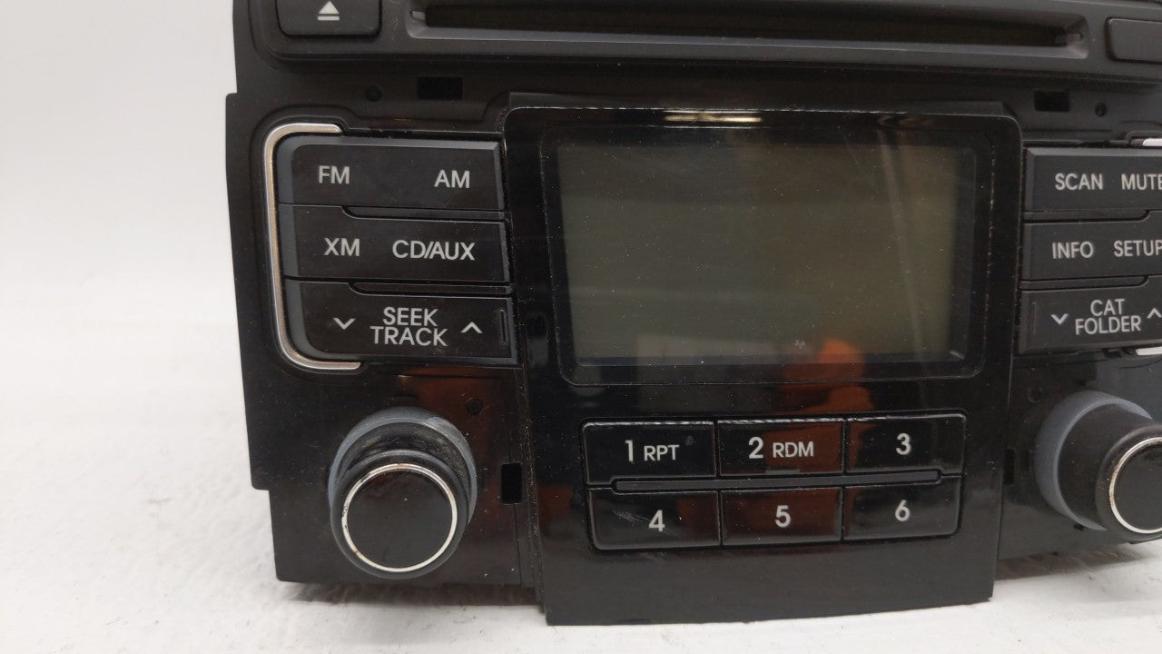 2011-2011 Hyundai Sonata Am Fm Cd Player Radio Receiver - Oemusedautoparts1.com