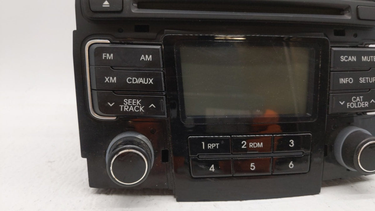 2011-2011 Hyundai Sonata Am Fm Cd Player Radio Receiver 228318 - Oemusedautoparts1.com