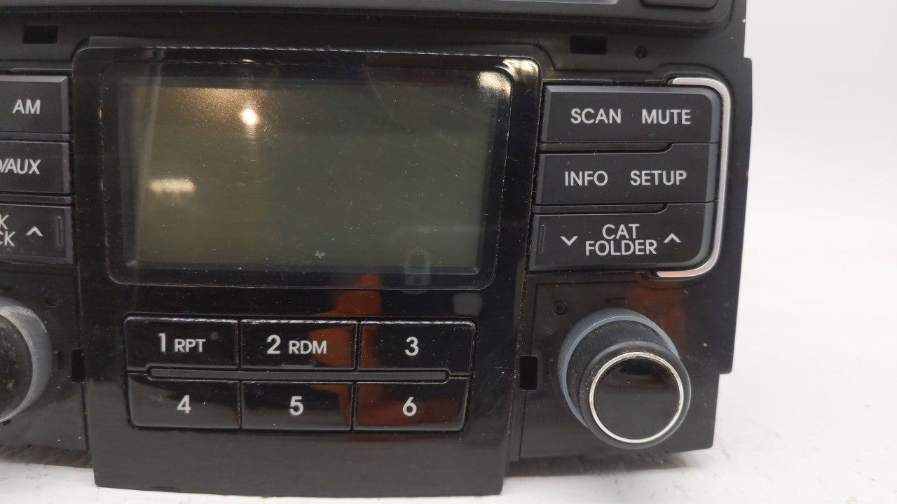 2011-2011 Hyundai Sonata Am Fm Cd Player Radio Receiver - Oemusedautoparts1.com