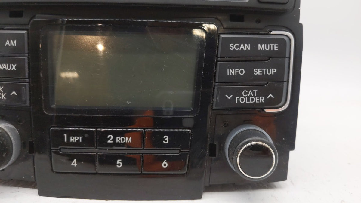 2011-2011 Hyundai Sonata Am Fm Cd Player Radio Receiver 228318 - Oemusedautoparts1.com
