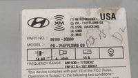 2011-2011 Hyundai Sonata Am Fm Cd Player Radio Receiver 228318 - Oemusedautoparts1.com