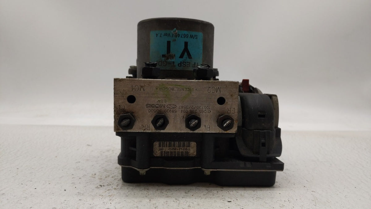 2011-2013 Hyundai Sonata Anti-Lock Brake ABS Pump Module Actuator OEM P/N:58920-3S400 58920-3Q500 Fits Fits 2011 2012 2013 O