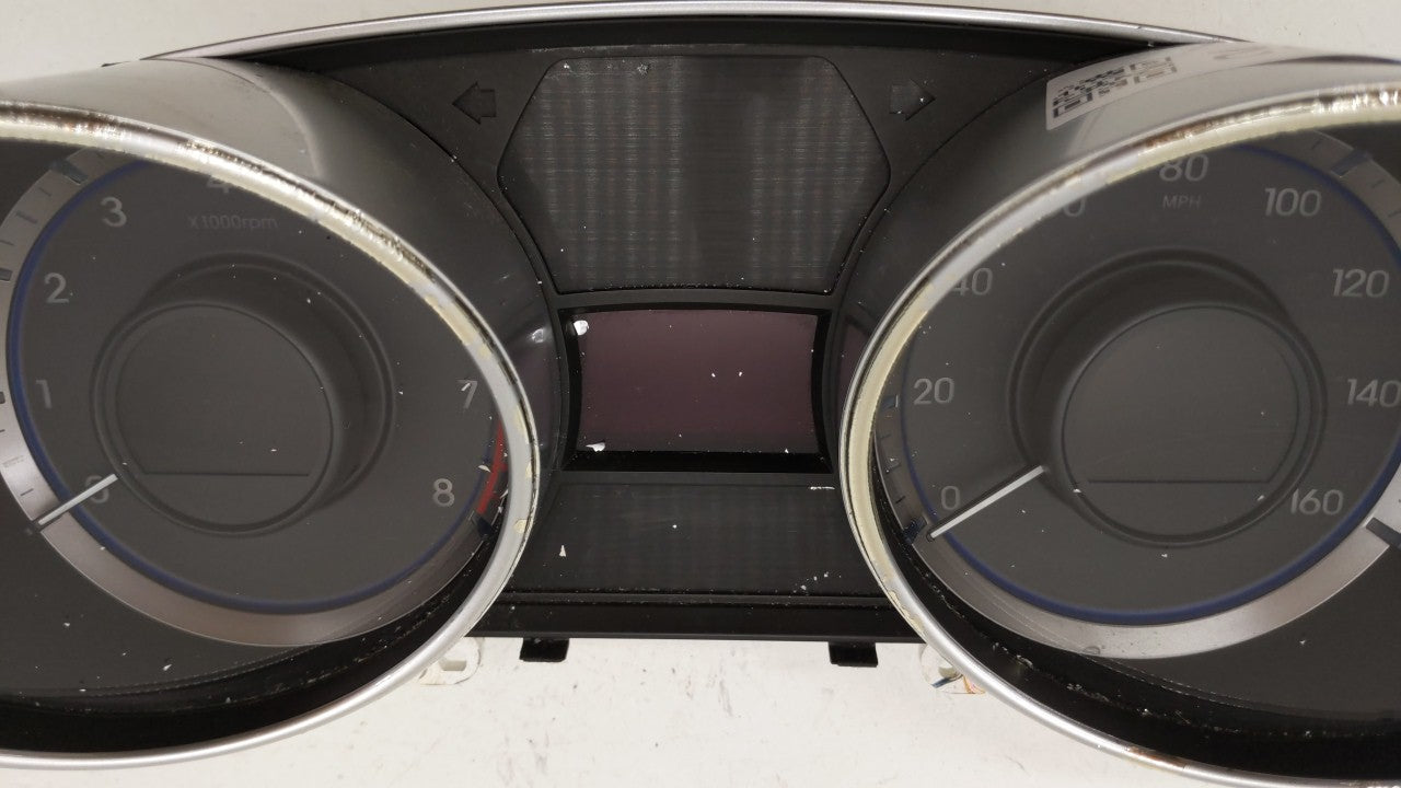 2011-2014 Hyundai Sonata Instrument Cluster Speedometer Gauges P/N:P68065103AD 94001-3Q014 Fits Fits 2011 2012 2013 2014 OEM