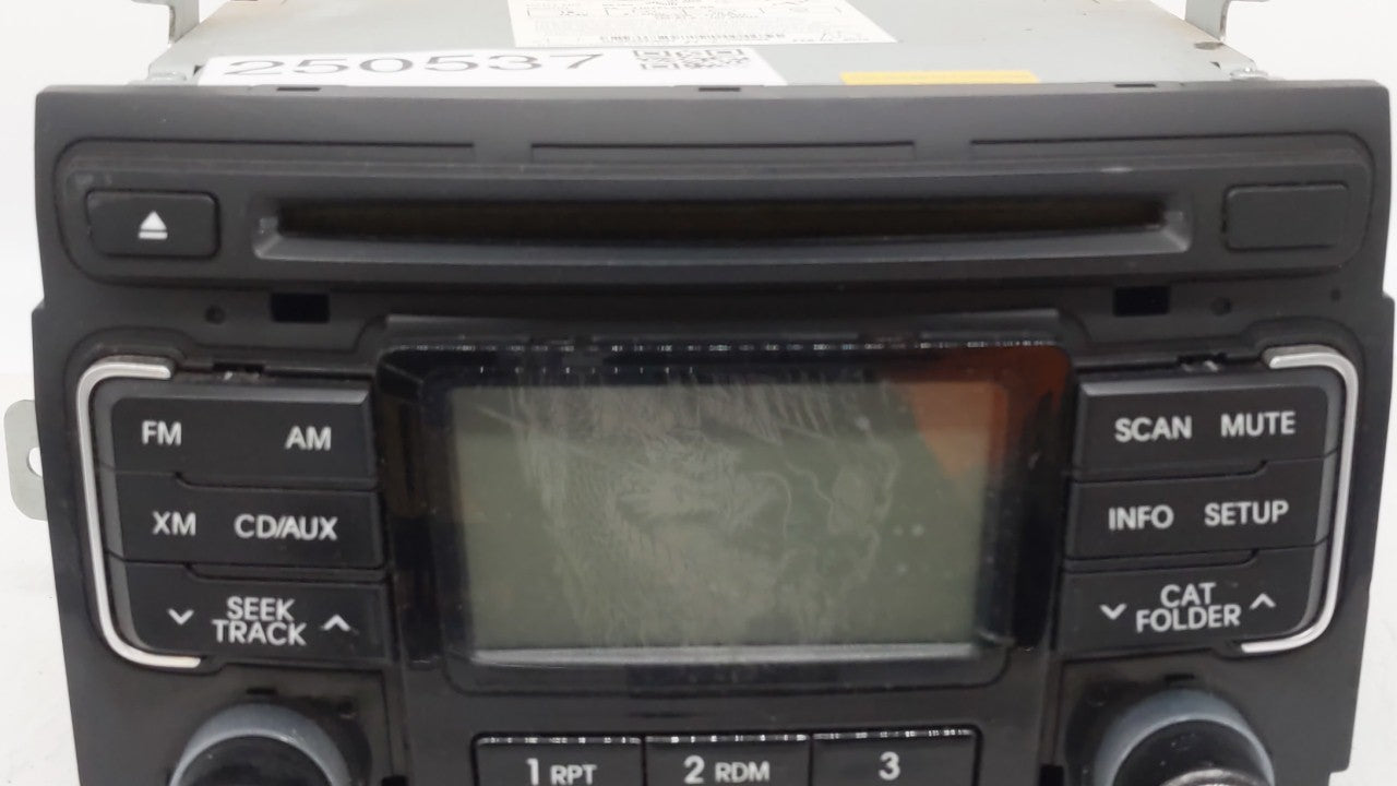 2011 Hyundai Sonata Radio AM FM Cd Player Receiver Replacement P/N:96180-3Q000 961803Q000, 961803Q001, 96180-3Q001 Fits OEM 
