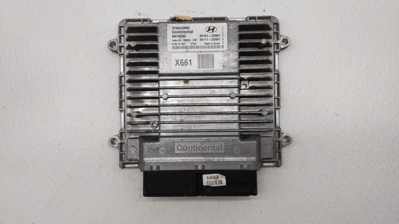 2011-2014 Hyundai Sonata PCM Engine Control Computer ECU ECM PCU OEM P/N:39101-2G673 39101-2G671 Fits Fits 2011 2012 2013 20