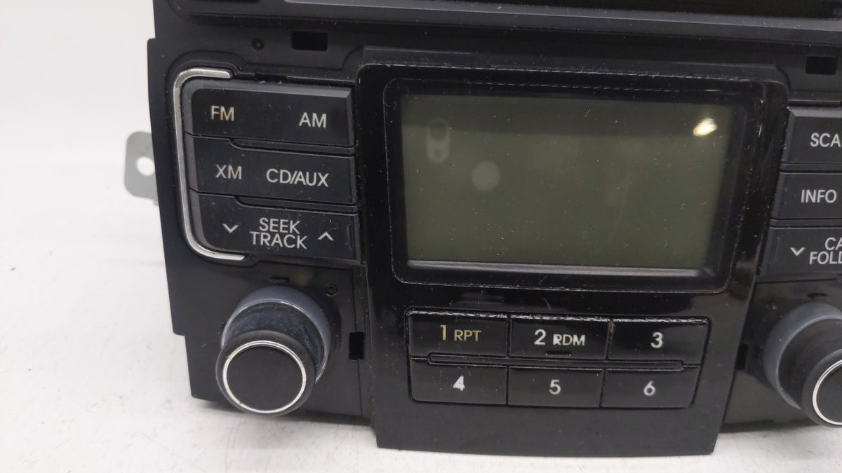 2011 Hyundai Sonata Radio AM FM Cd Player Receiver Replacement P/N:96180-3Q000 961803Q000, 961803Q001, 96180-3Q001 OEM Used 