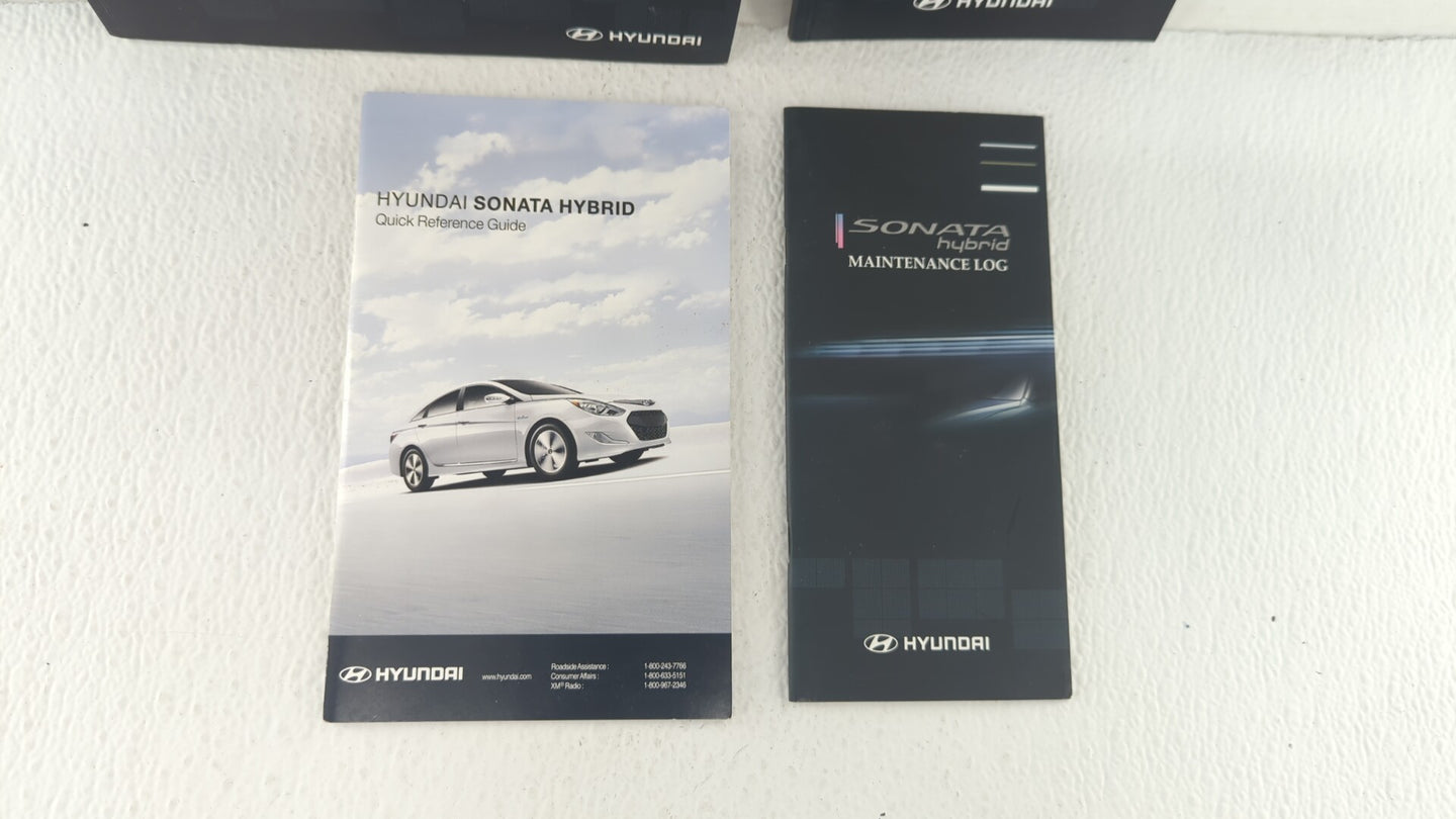 2011 Hyundai Sonata Owners Manual Book Guide OEM Used Auto Parts - Oemusedautoparts1.com