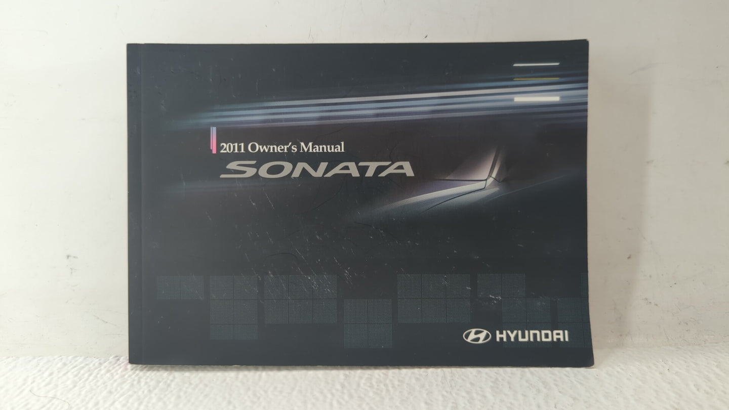 2011 Hyundai Sonata Owners Manual Book Guide OEM Used Auto Parts - Oemusedautoparts1.com