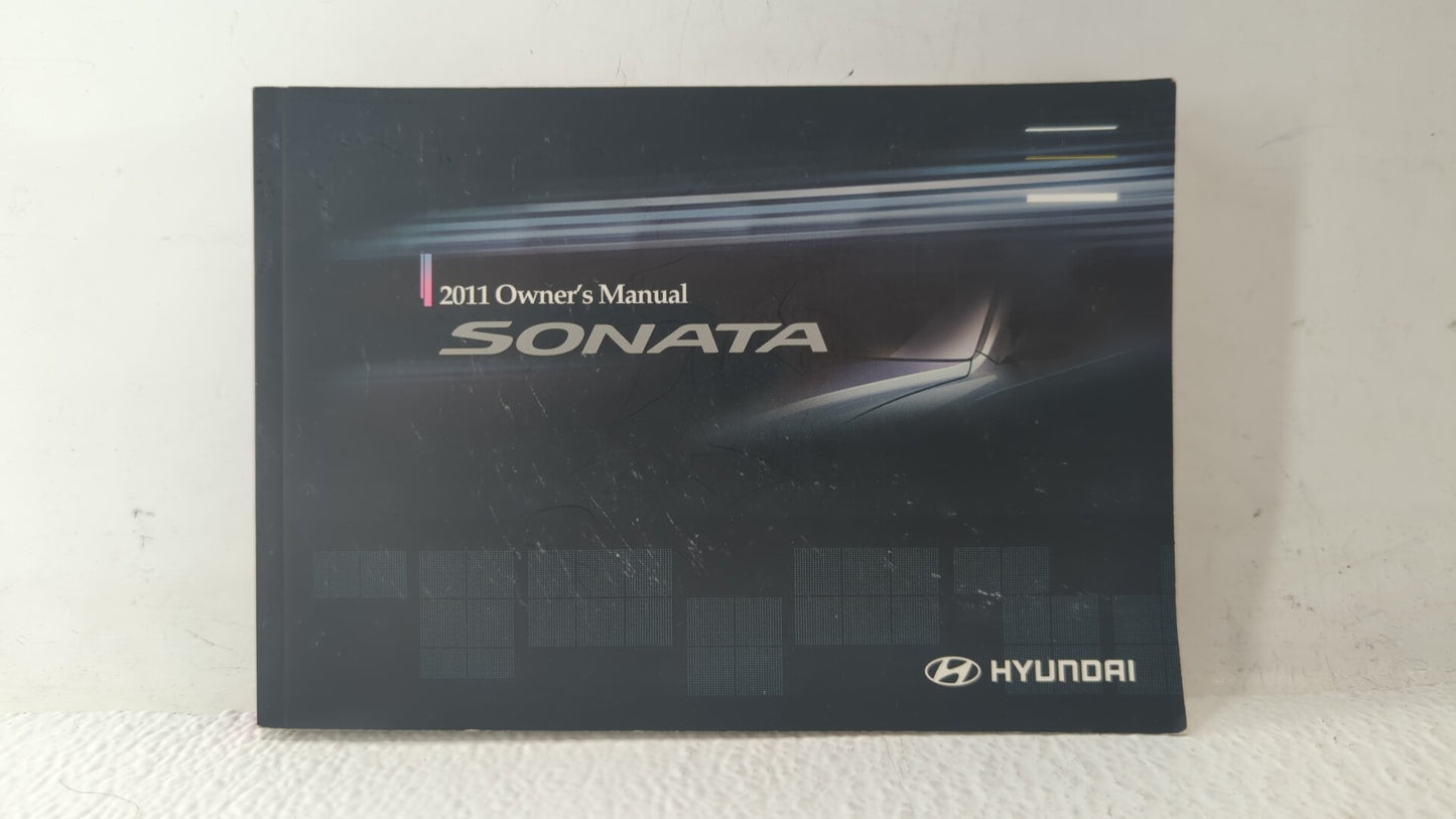 2011 Hyundai Sonata Owners Manual Book Guide OEM Used Auto Parts - Oemusedautoparts1.com
