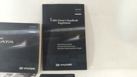 2011 Hyundai Sonata Owners Manual Book Guide OEM Used Auto Parts - Oemusedautoparts1.com
