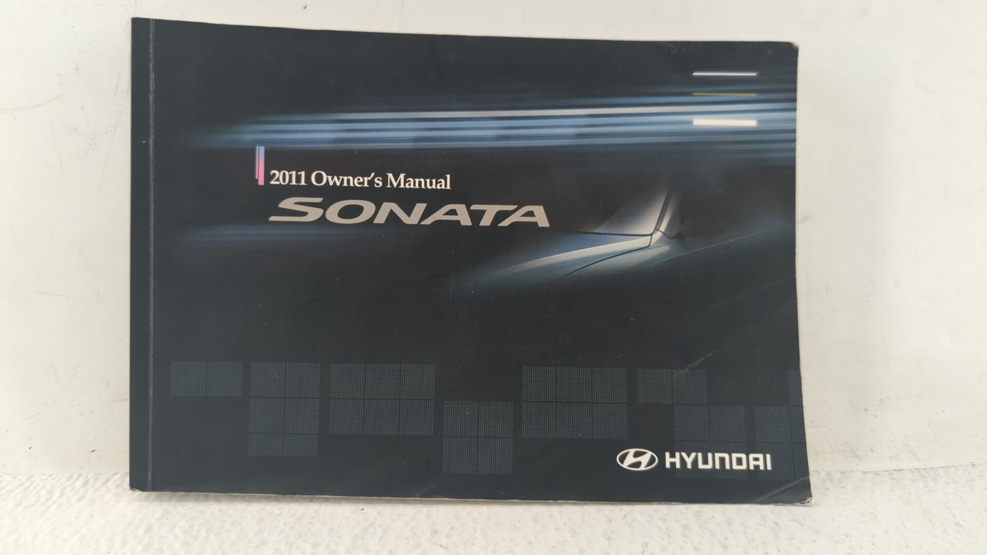 2011 Hyundai Sonata Owners Manual Book Guide OEM Used Auto Parts - Oemusedautoparts1.com