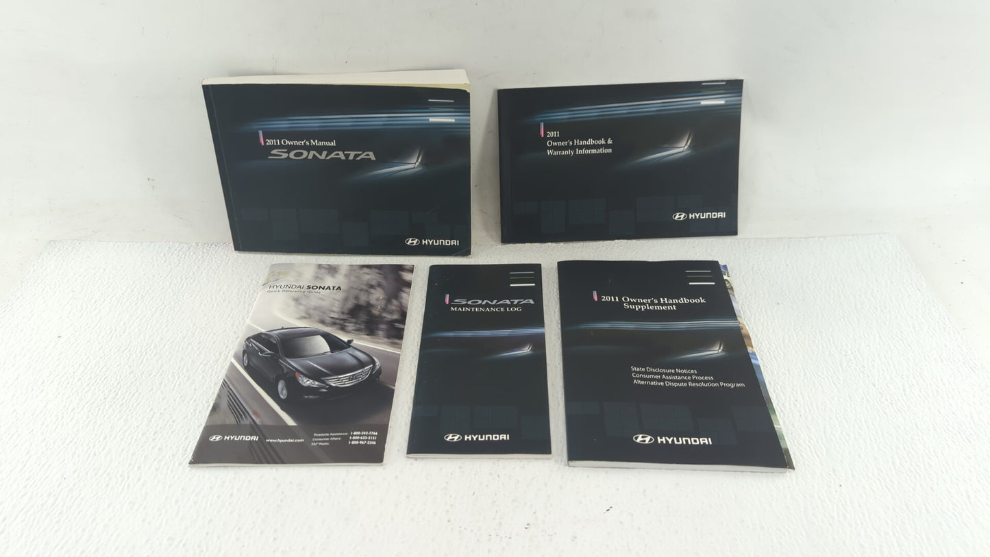 2011 Hyundai Sonata Owners Manual Book Guide OEM Used Auto Parts - Oemusedautoparts1.com