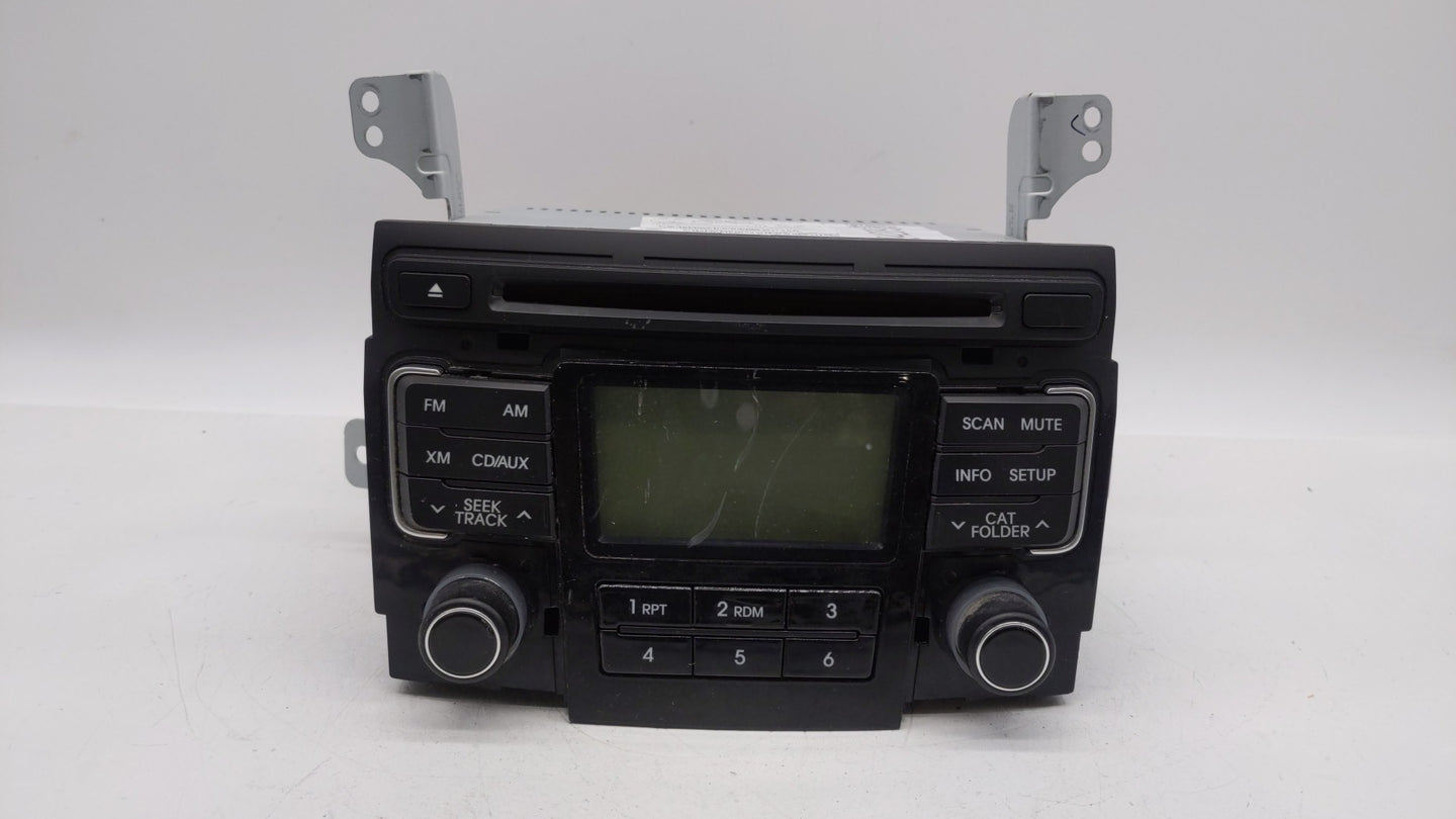 2011 Hyundai Sonata Radio AM FM Cd Player Receiver Replacement P/N:96180-3Q0014X 96560-4R7004X Fits OEM Used Auto Parts - Oe