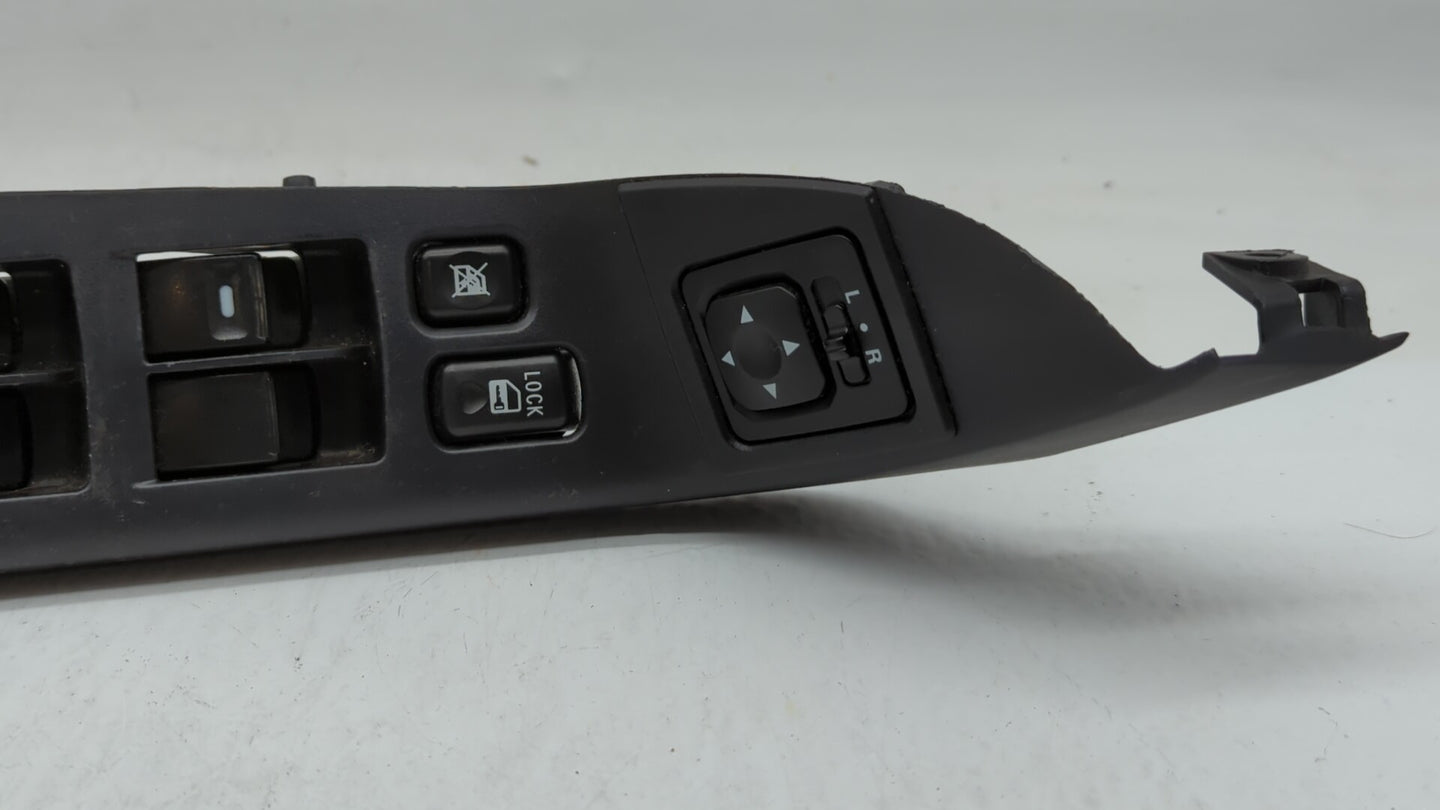 2011 Hyundai Sonata Master Power Window Switch Replacement Driver Side Left Fits OEM Used Auto Parts - Oemusedautoparts1.com