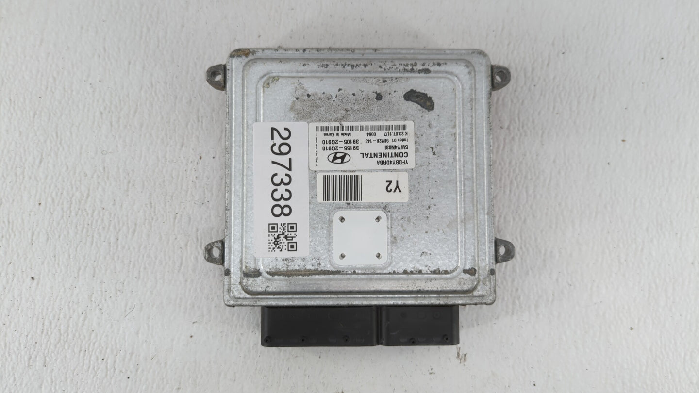 2011-2015 Hyundai Sonata PCM Engine Control Computer ECU ECM PCU OEM P/N:39155-2G916 39105-2G916 Fits OEM Used Auto Parts - 