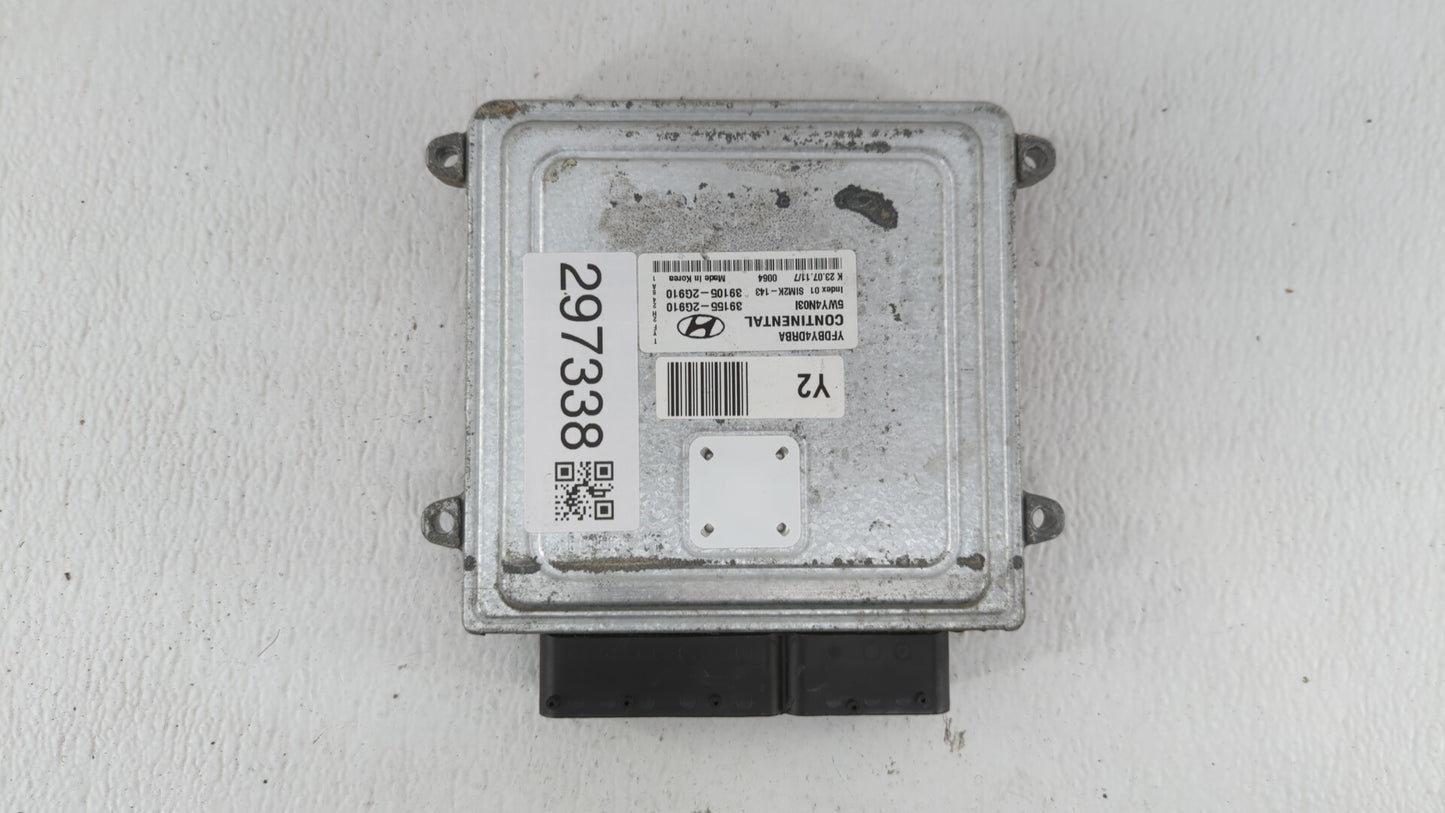 2011-2015 Hyundai Sonata PCM Engine Control Computer ECU ECM PCU OEM P/N:39155-2G916 39105-2G916 Fits OEM Used Auto Parts - 