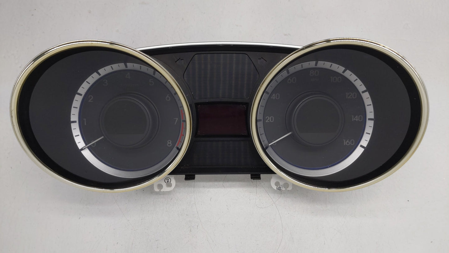 2011-2014 Hyundai Sonata Instrument Cluster Speedometer Gauges P/N:94001-3Q010 94001-3Q014 Fits Fits 2011 2012 2013 2014 OEM