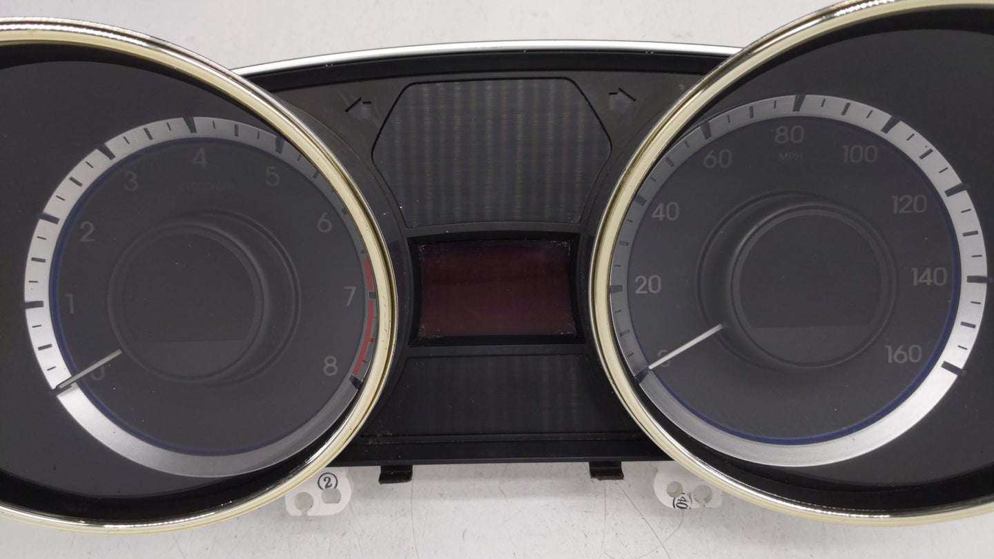 2011-2014 Hyundai Sonata Instrument Cluster Speedometer Gauges P/N:94001-3Q010 94001-3Q014 Fits Fits 2011 2012 2013 2014 OEM