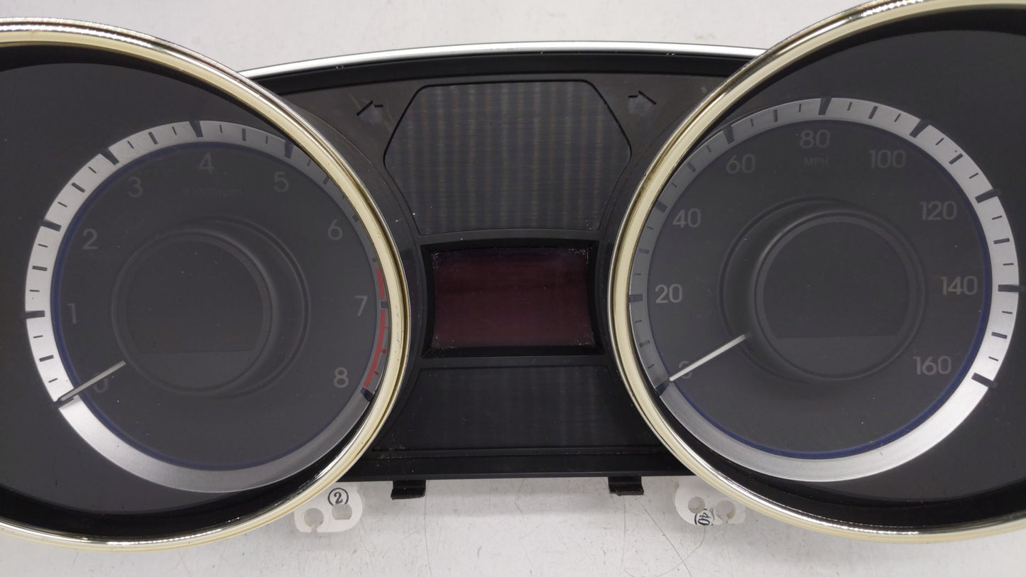 2011-2014 Hyundai Sonata Instrument Cluster Speedometer Gauges P/N:94001-3Q010 94001-3Q014 Fits Fits 2011 2012 2013 2014 OEM