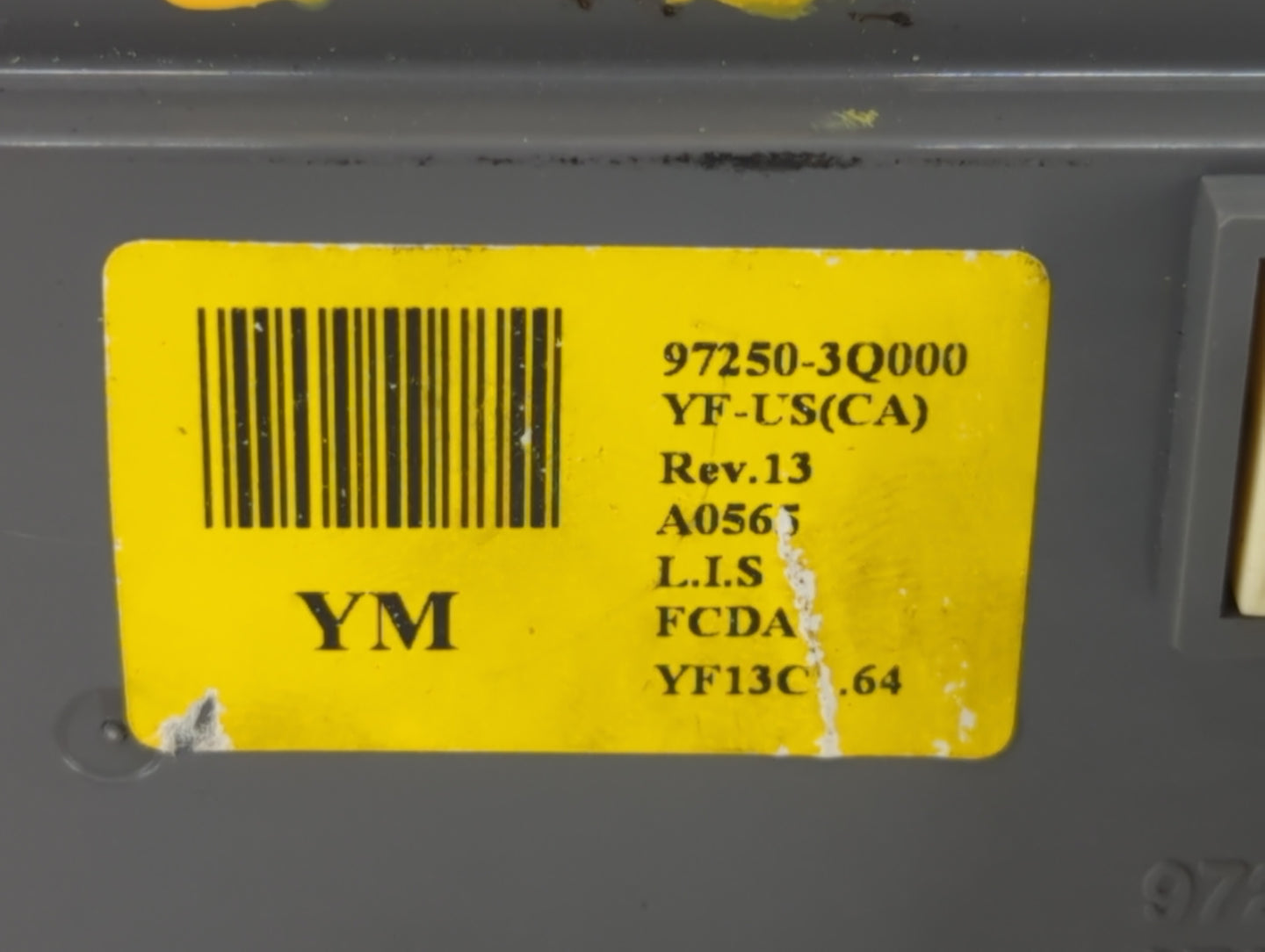 2011 Hyundai Sonata Climate Control Module Temperature AC/Heater Replacement P/N:97250-3Q000 94510-3Q000, 97250-3Q001 Fits O