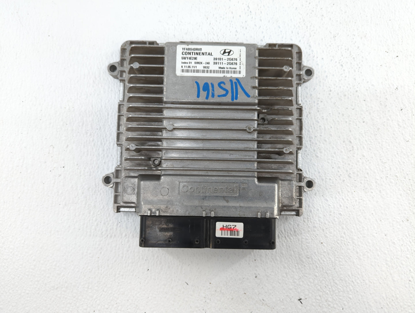 2011-2014 Hyundai Sonata PCM Engine Control Computer ECU ECM PCU OEM P/N:39111-2G676 39101-2G667 Fits Fits 2011 2012 2013 20