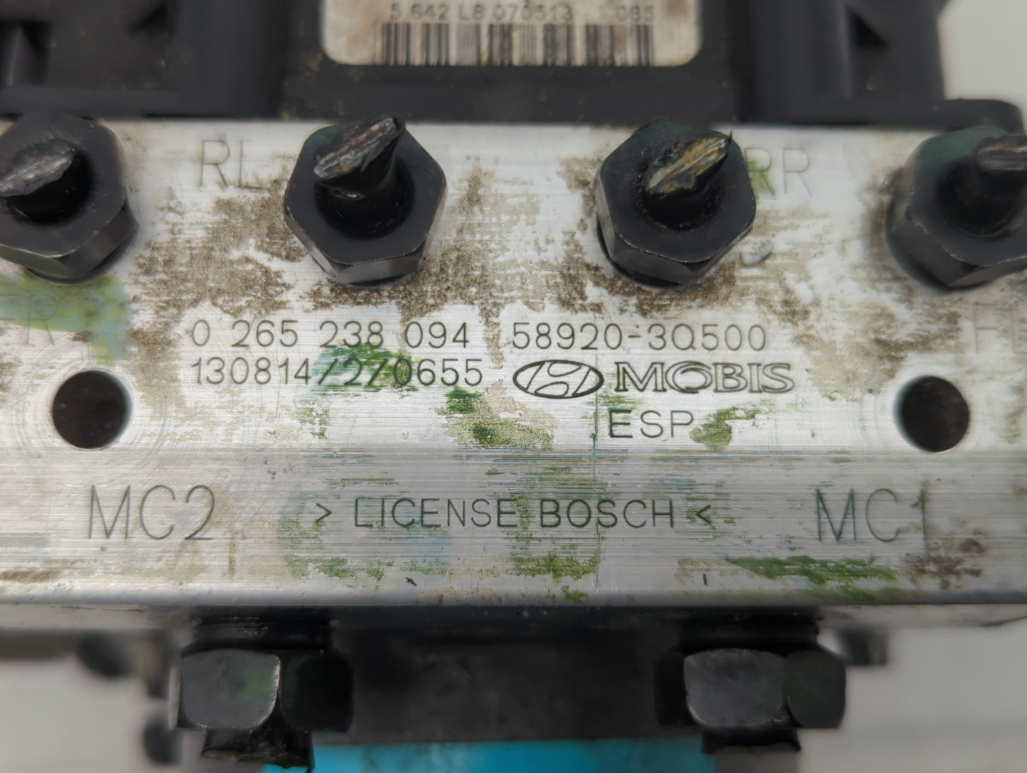 2011-2013 Hyundai Sonata ABS Pump Control Module Replacement P/N:58920-3Q500 Fits Fits 2011 2012 2013 OEM Used Auto Parts - 