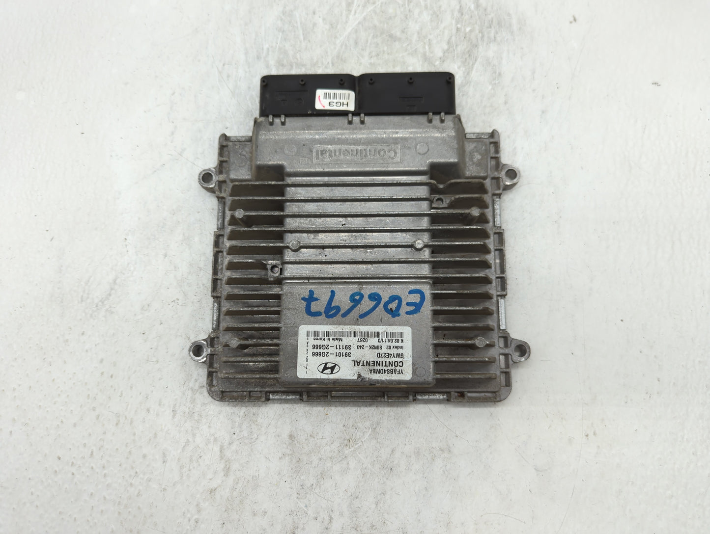 2011-2014 Hyundai Sonata PCM Engine Control Computer ECU ECM PCU OEM P/N:39111-2G669 39101-2G667 Fits Fits 2011 2012 2013 20