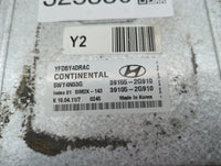 2011-2015 Hyundai Sonata PCM Engine Control Computer ECU ECM PCU OEM P/N:39155-2G912 39155-2G916 Fits OEM Used Auto Parts - 
