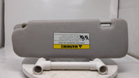 2011 Hyundai Sonata Sun Visor Shade Replacement Passenger Right Mirror Fits OEM Used Auto Parts - Oemusedautoparts1.com