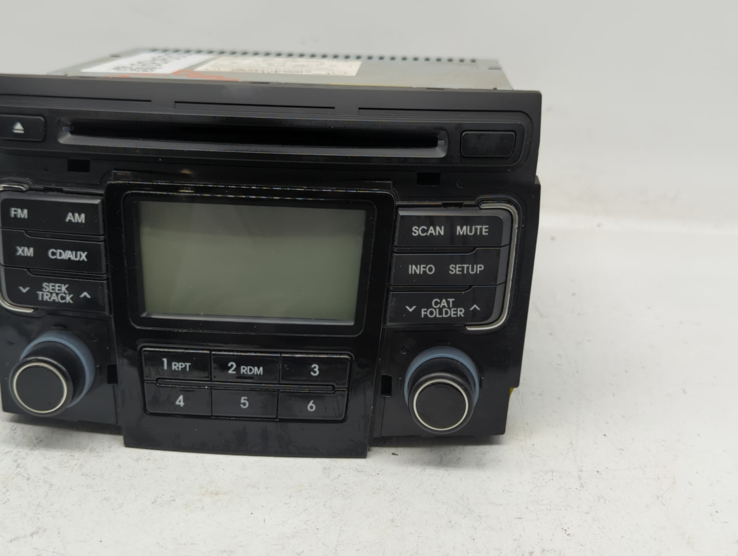 2011 Hyundai Sonata Radio AM FM Cd Player Receiver Replacement P/N:96180-3Q000 961803Q000, 961803Q001, 96180-3Q001 Fits OEM 