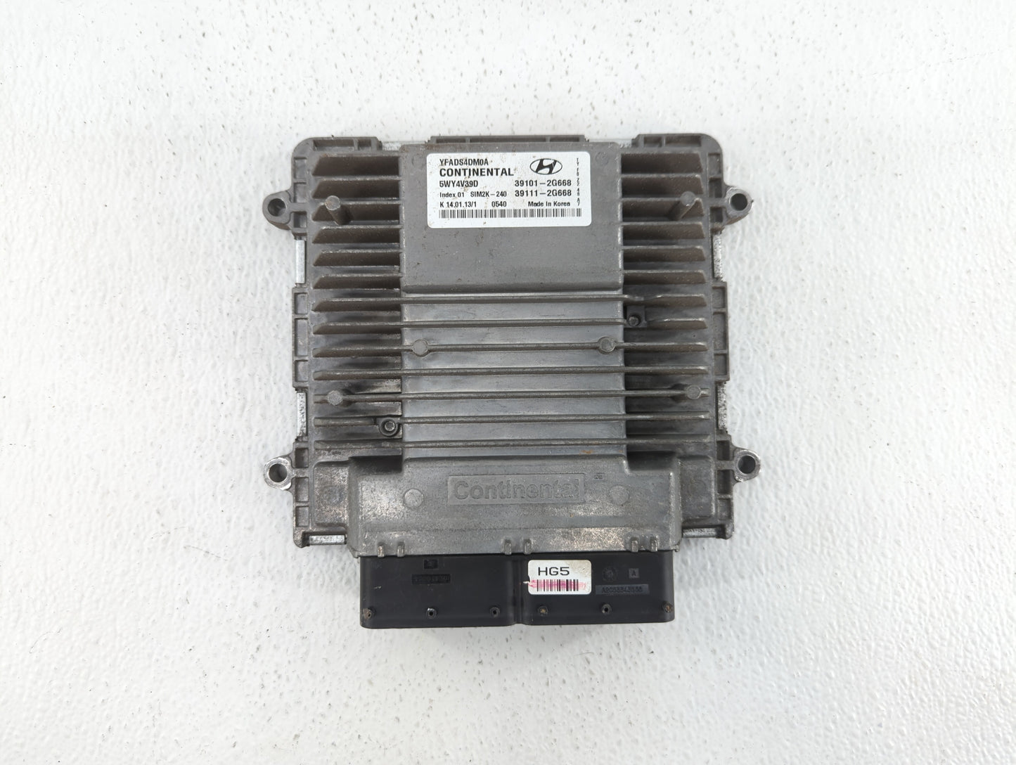 2011-2014 Hyundai Sonata PCM Engine Control Computer ECU ECM PCU OEM P/N:39111-2G669 39101-2G667 Fits Fits 2011 2012 2013 20