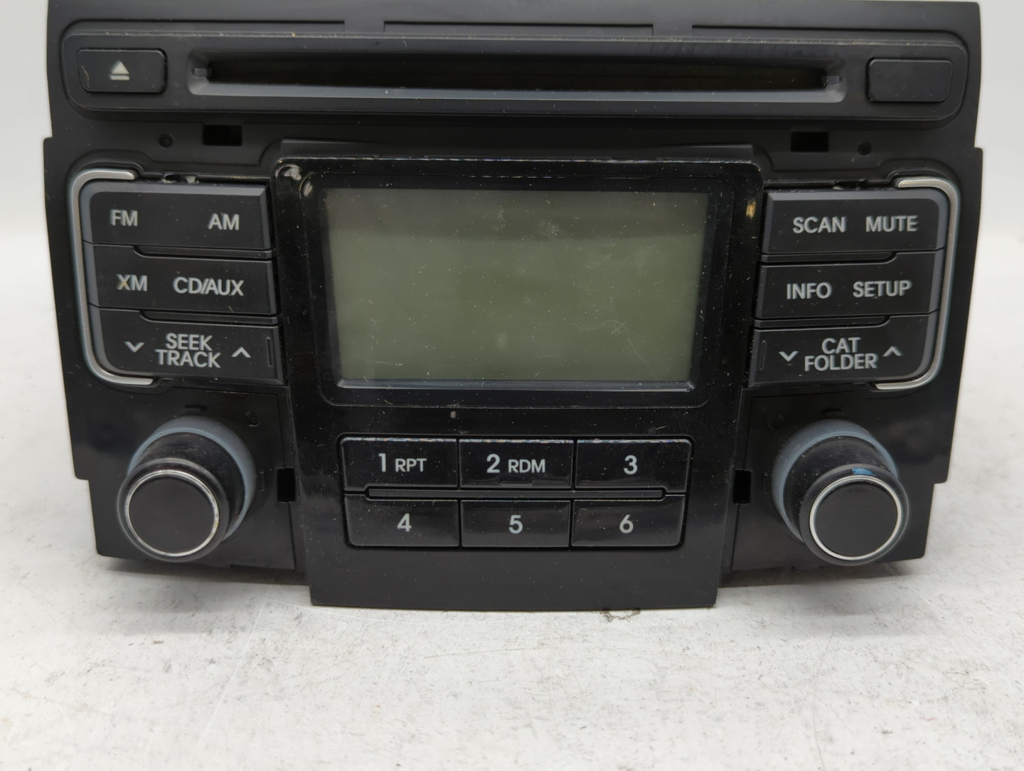 2011 Hyundai Sonata Radio AM FM Cd Player Receiver Replacement P/N:96180-3Q000 961803Q000, 961803Q001, 96180-3Q001 Fits OEM 