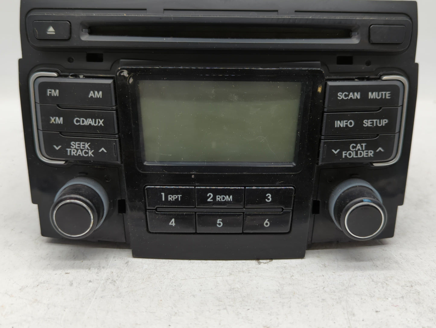 2011 Hyundai Sonata Radio AM FM Cd Player Receiver Replacement P/N:96180-3Q000 961803Q000, 961803Q001, 96180-3Q001 Fits OEM 