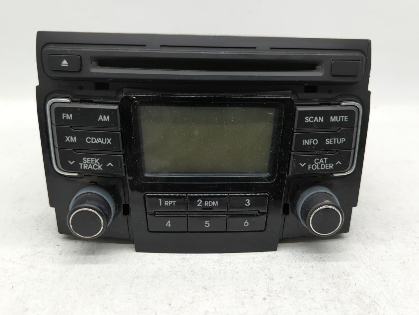2011 Hyundai Sonata Radio AM FM Cd Player Receiver Replacement P/N:96180-3Q000 961803Q000, 961803Q001, 96180-3Q001 Fits OEM 