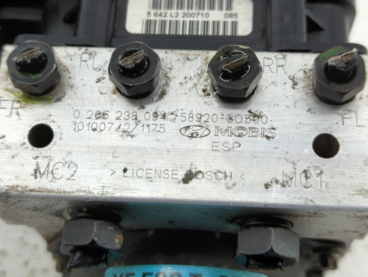 2011-2013 Hyundai Sonata Anti-Lock Brake ABS Pump Module Actuator OEM P/N:58920-3Q400 58920-3Q500 Fits Fits 2011 2012 2013 O