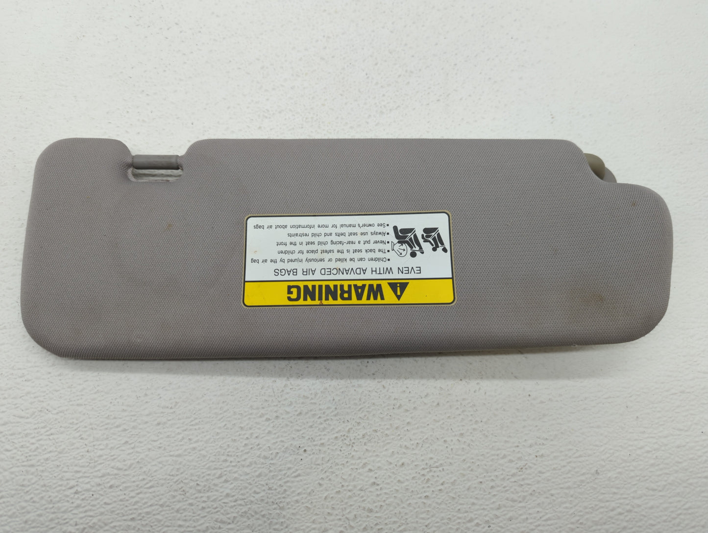 2011-2014 Hyundai Sonata Sun Visor Shade Replacement Driver Left Mirror Fits Fits 2011 2012 2013 2014 OEM Used Auto Parts - 