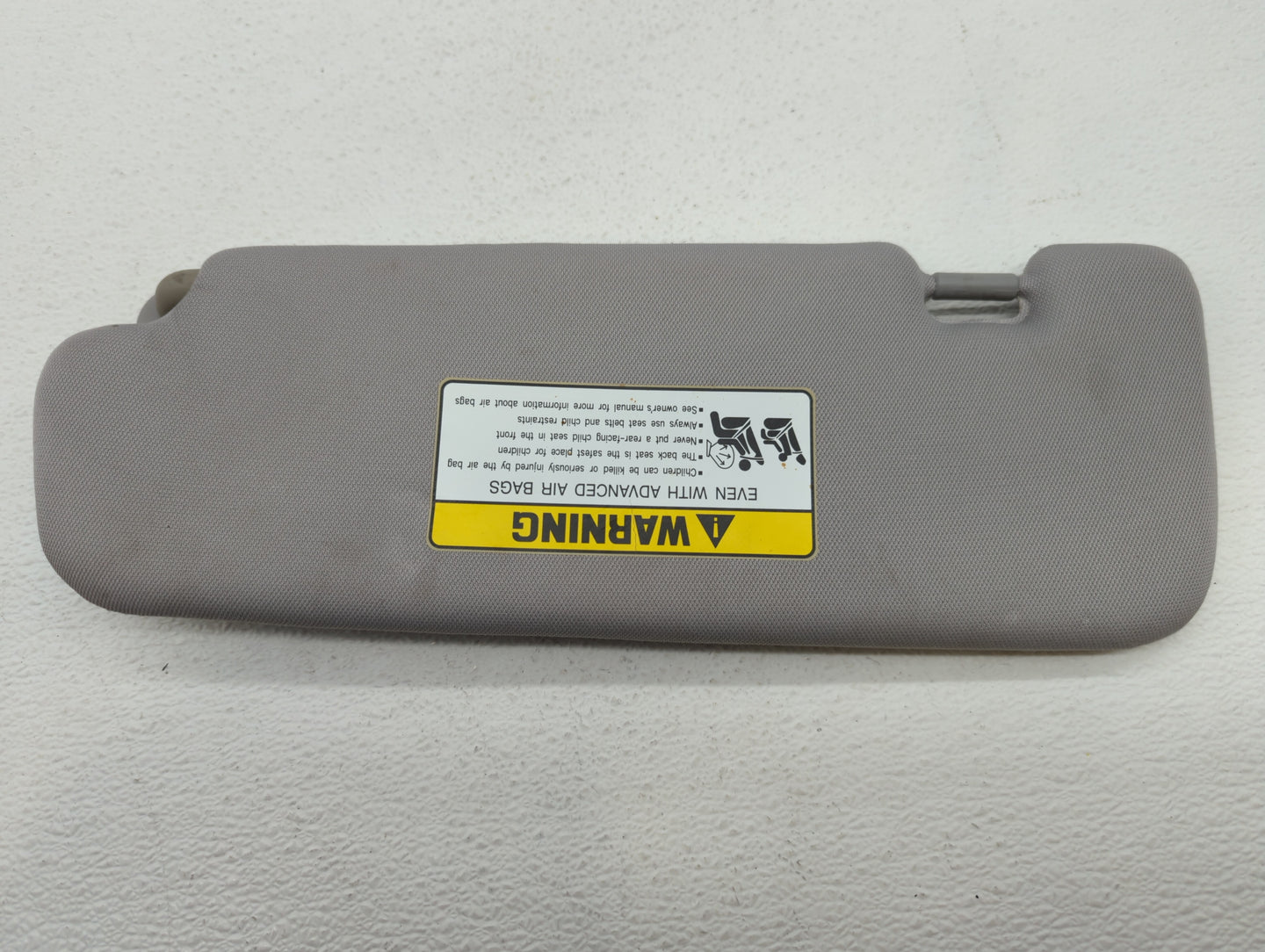 2011-2014 Hyundai Sonata Sun Visor Shade Replacement Passenger Right Mirror Fits Fits 2011 2012 2013 2014 OEM Used Auto Part