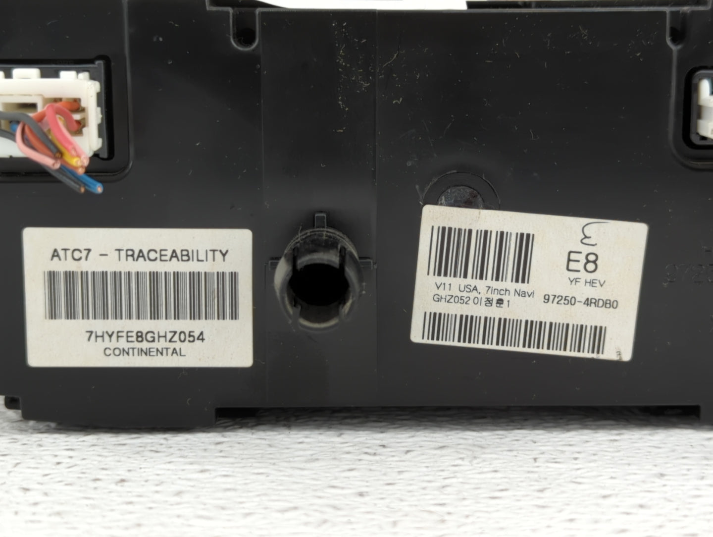 2011-2015 Hyundai Sonata Climate Control Module Temperature AC/Heater Replacement P/N:97250-4RDB3 97250-4RDB4 Fits OEM Used 
