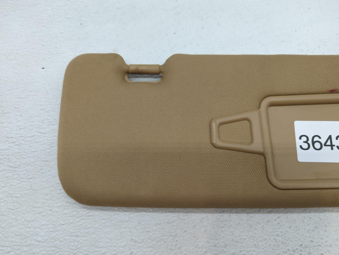 2011-2015 Hyundai Sonata Sun Visor Shade Replacement Passenger Right Mirror Fits Fits 2011 2012 2013 2014 2015 OEM Used Auto