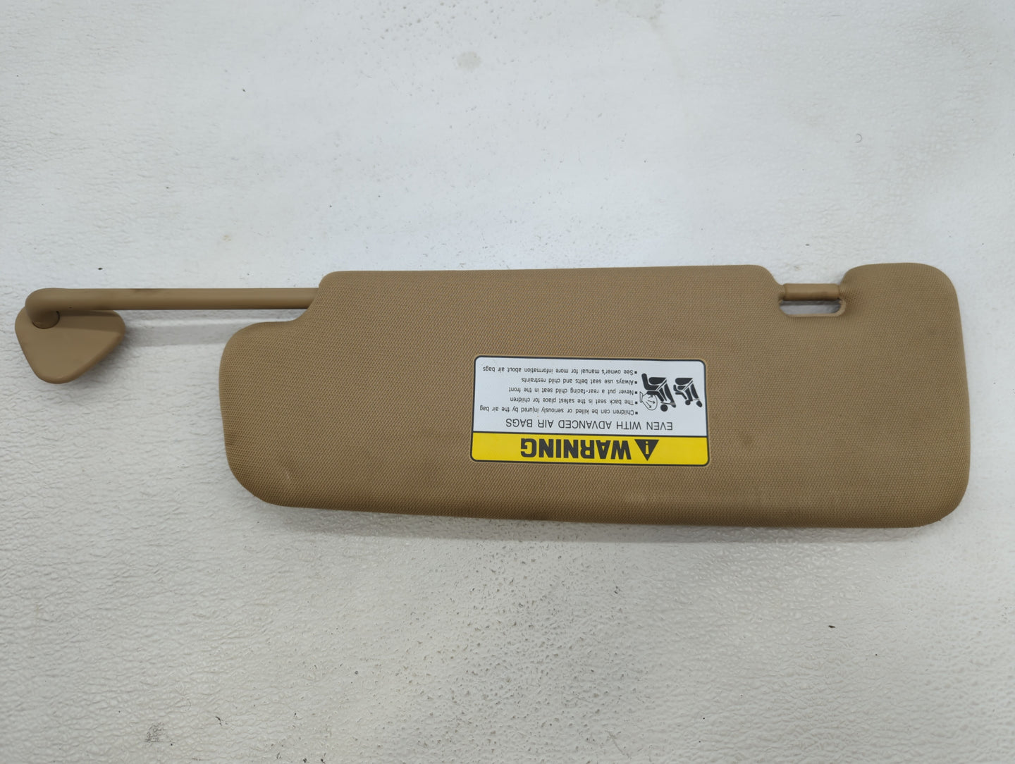 2011-2015 Hyundai Sonata Sun Visor Shade Replacement Passenger Right Mirror Fits Fits 2011 2012 2013 2014 2015 OEM Used Auto