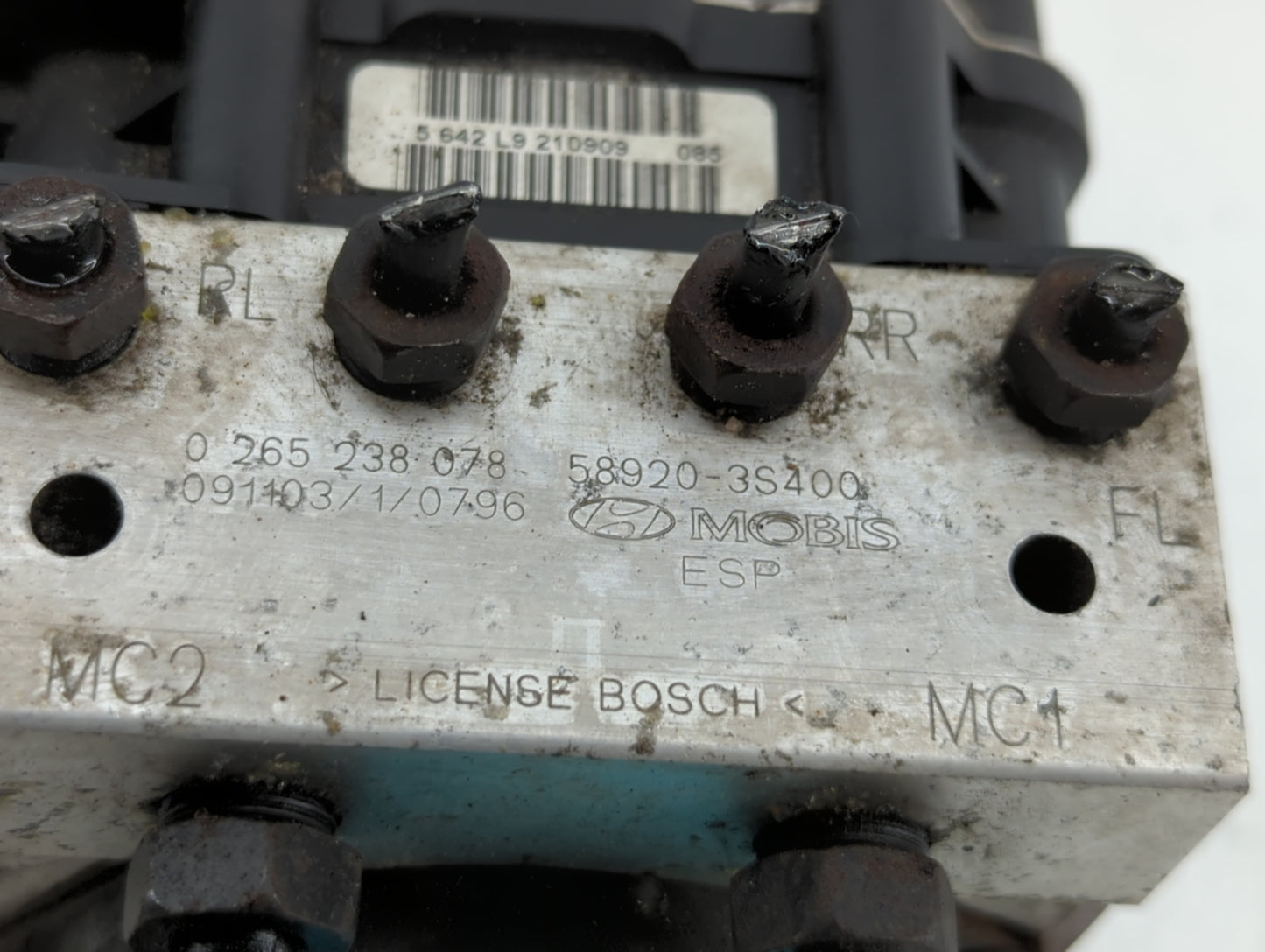 2011-2013 Hyundai Sonata ABS Pump Control Module Replacement P/N:58920-3S400 58920-30500 Fits Fits 2011 2012 2013 OEM Used A