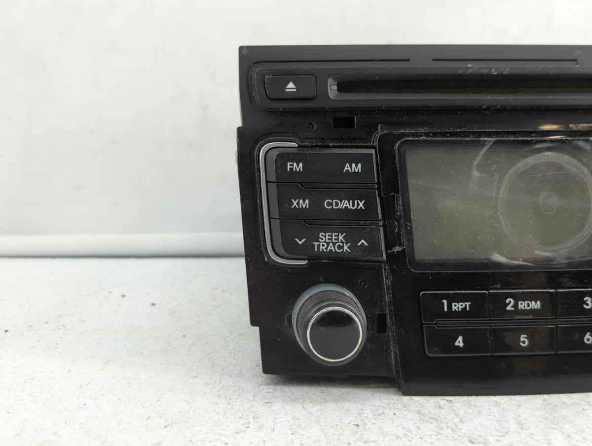 2011-2011 Hyundai Sonata Am Fm Cd Player Radio Receiver 372017 - Oemusedautoparts1.com