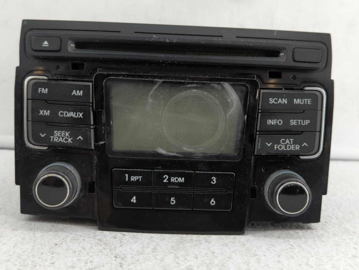 2011-2011 Hyundai Sonata Am Fm Cd Player Radio Receiver 372017 - Oemusedautoparts1.com