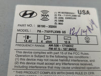 2011-2011 Hyundai Sonata Am Fm Cd Player Radio Receiver 372017 - Oemusedautoparts1.com